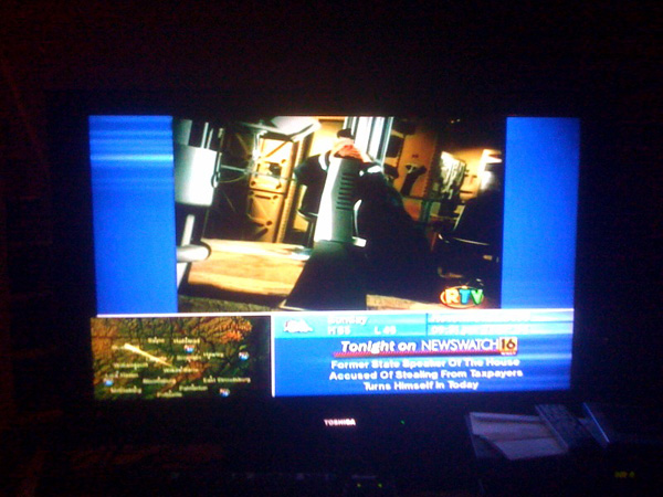 RTN as aired on WNEP2 - Photo courtesty of John Dawe