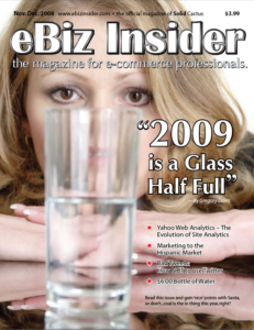 Cover of the November / December 2008 Issue of eBiz Insider Magazine 
