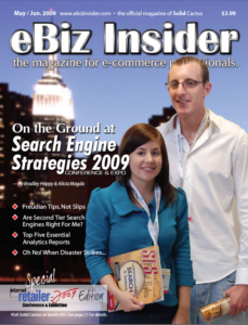 Cover of the May / June 2009 Issue of eBiz Insider Magazine 