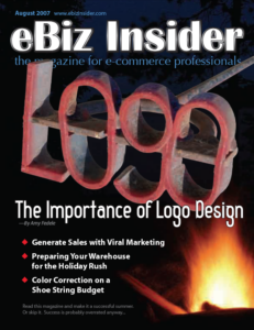 Cover of the August 2007 Issue of eBiz Insider Magazine 