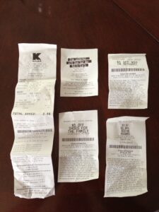 Kmart kills trees with an insane receipt.