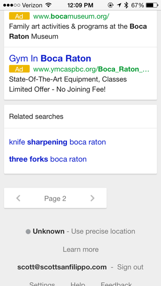 Google mobile ad changes