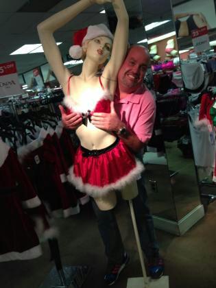 Boscov's has something for those who would to be sexy this Christmas.  Legs obviously aren't included.