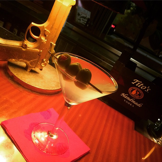 Martini from The Office on Atlantic Avenue in Delray Beach