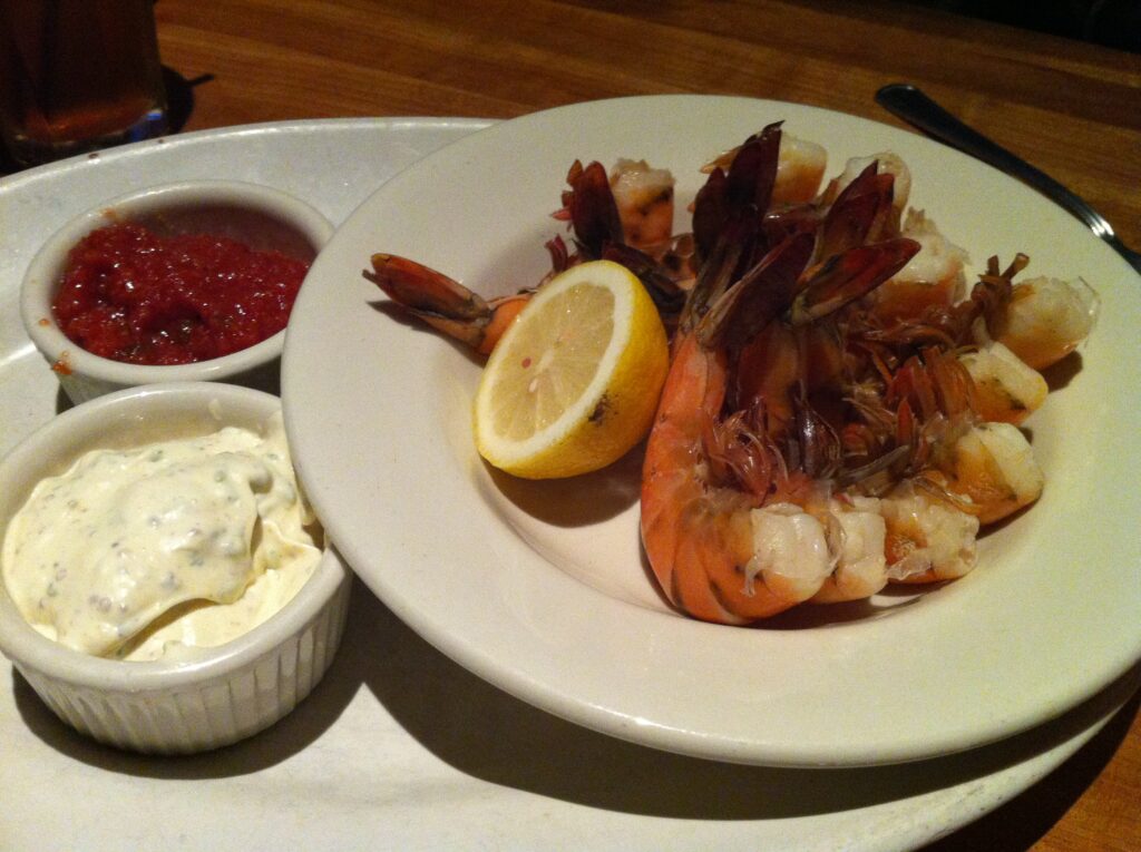 Peel and Eat Shrimp from Houston's in Boca Raton