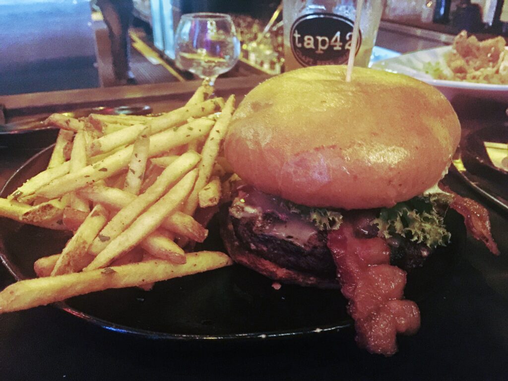 Prohibition Burger from Tap 42 in Boca Raton