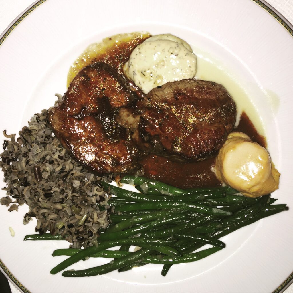 Beef Tournedos from Kathy's Gazebo in Boca Raton