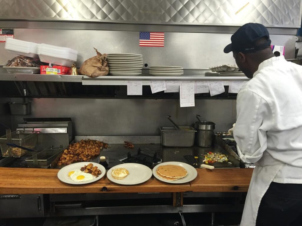 You can still get breakfast and lunch at Green's Pharmacy in Palm Beach