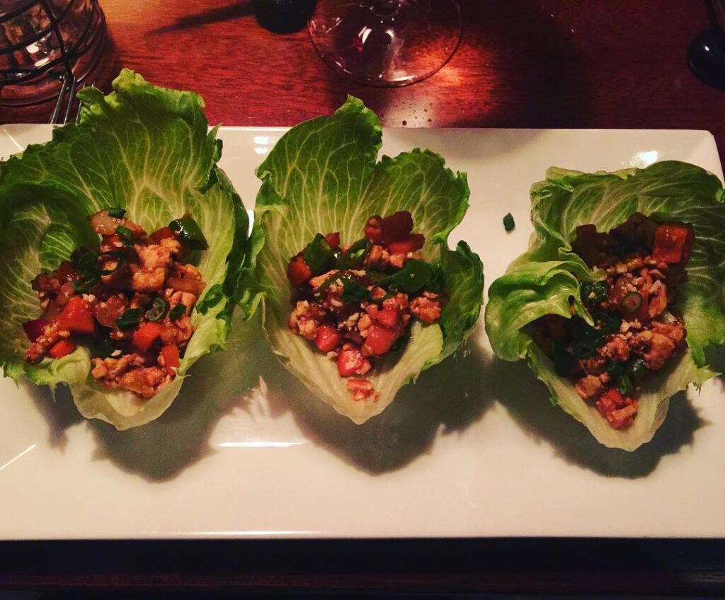 Thai Lettuce Wraps from echo in Palm Beach