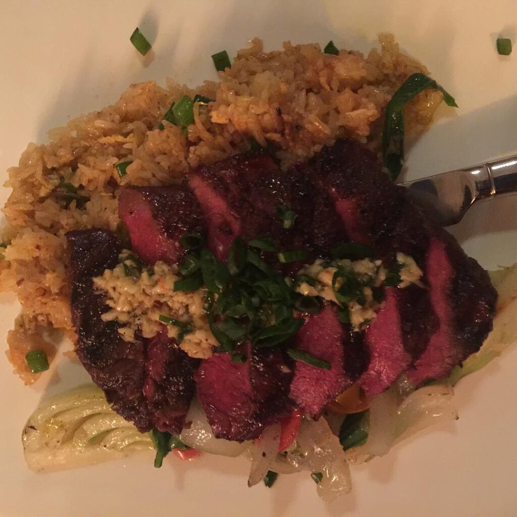 Wagyu Flat Iron Steak from echo at The Breakers in Palm Beach