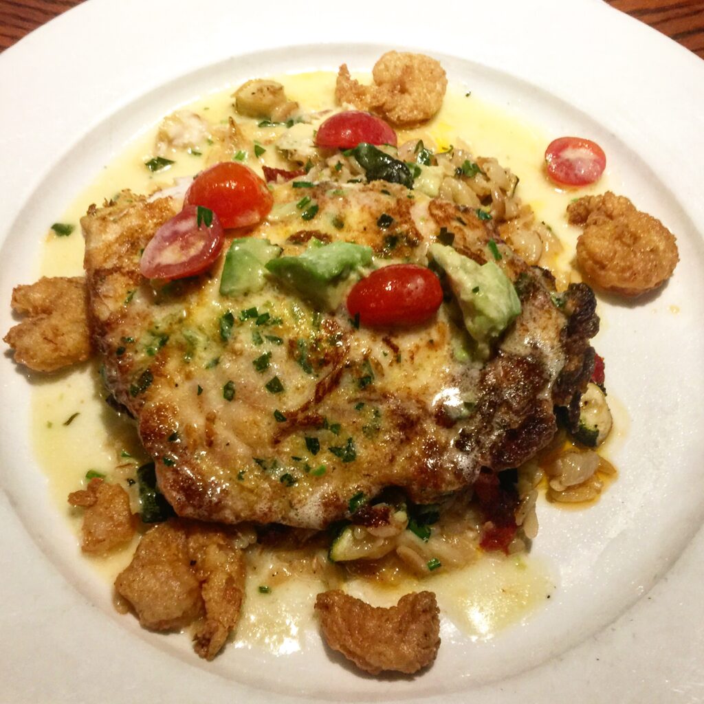 Snapper Francaise from Max's Grille in Boca Raton