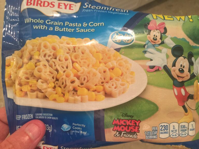 “Birdseye Pasta Fail” Or, “What Kind of Mickey Mouse is This?” Scott