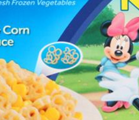A pretty complex rendering of Mickey and Minnie Mouse in pasta.  Could this really work?
