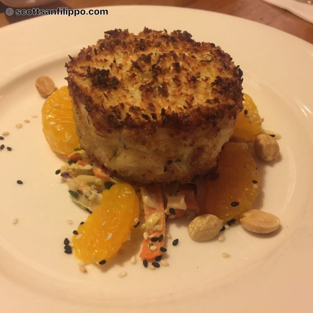 Jumbo Lump Crabcake from Sea Watch on the Ocean in Fort Lauderdale