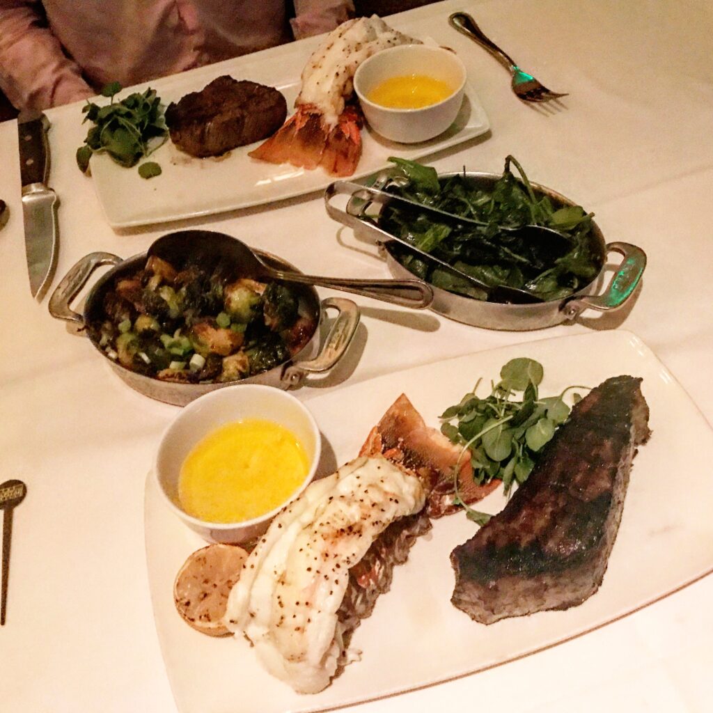 Surf and Turf from The Capital Grille