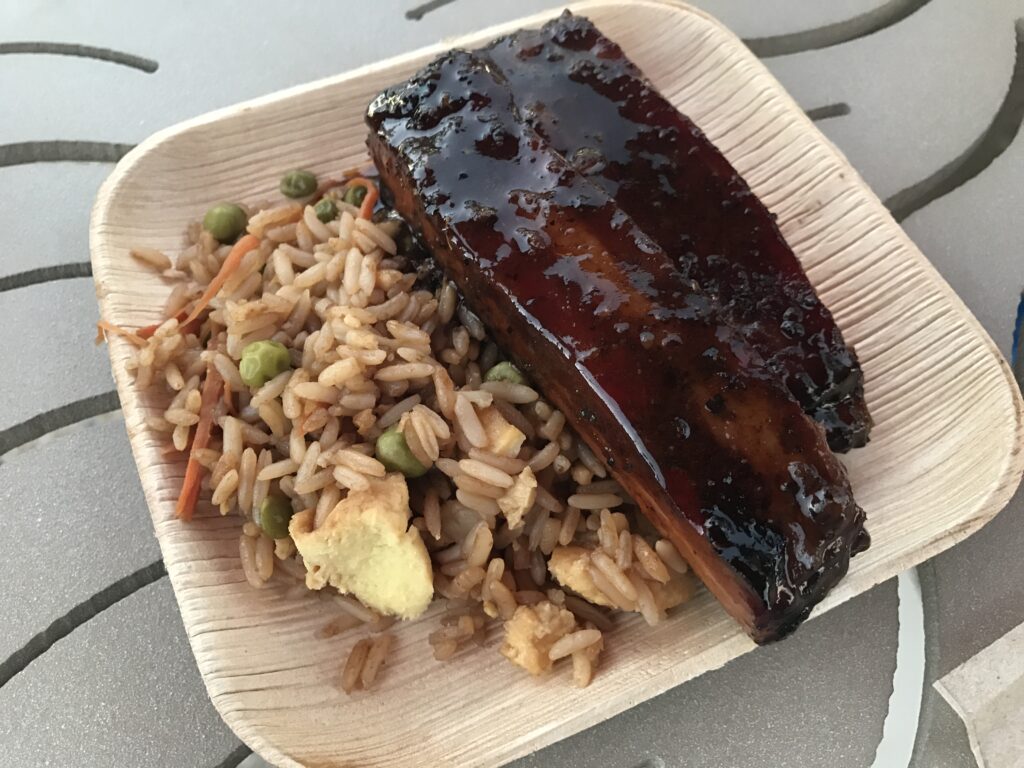 Korean BBQ Rib from the Seven Seas Food Festival at SeaWorld in Orlando