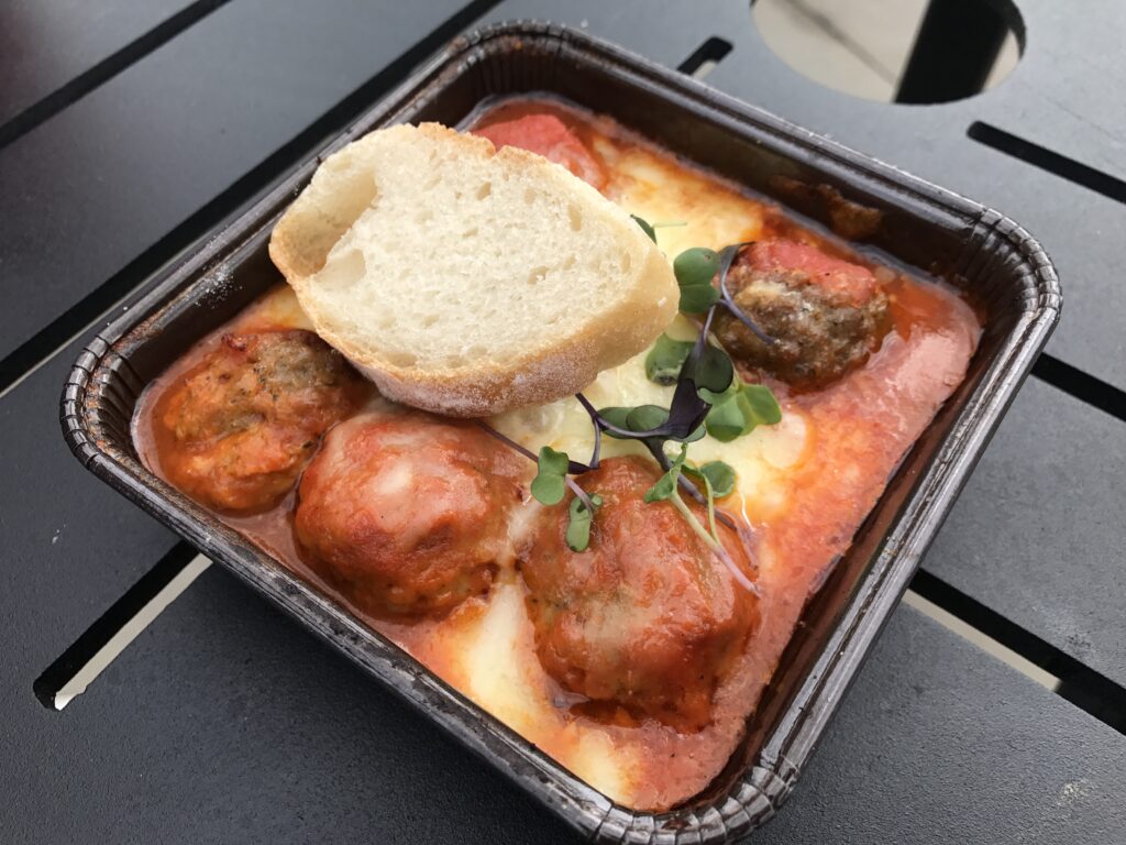 Meatball Parmigiana from the International Flower & Garden Festival at Epcot