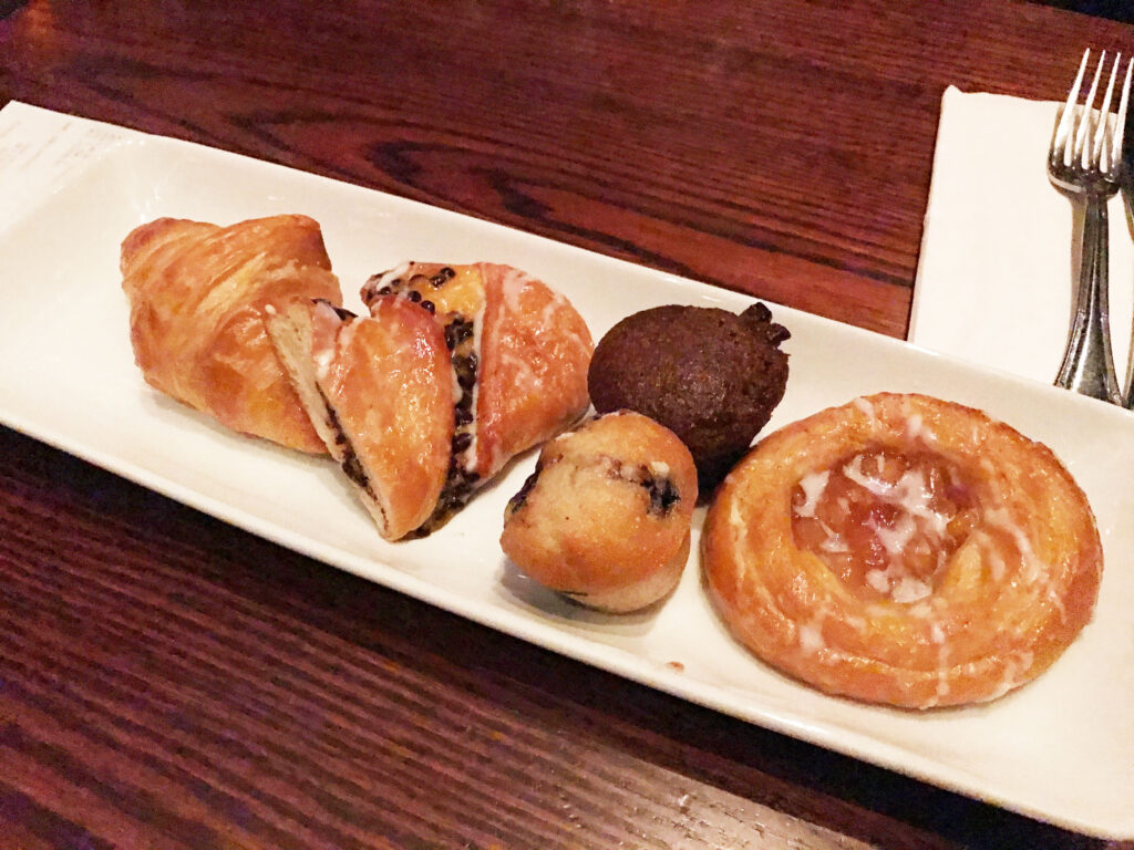 Breakfast pastries from Be Our Guest in Disney's Magic Kingdom in Orlando