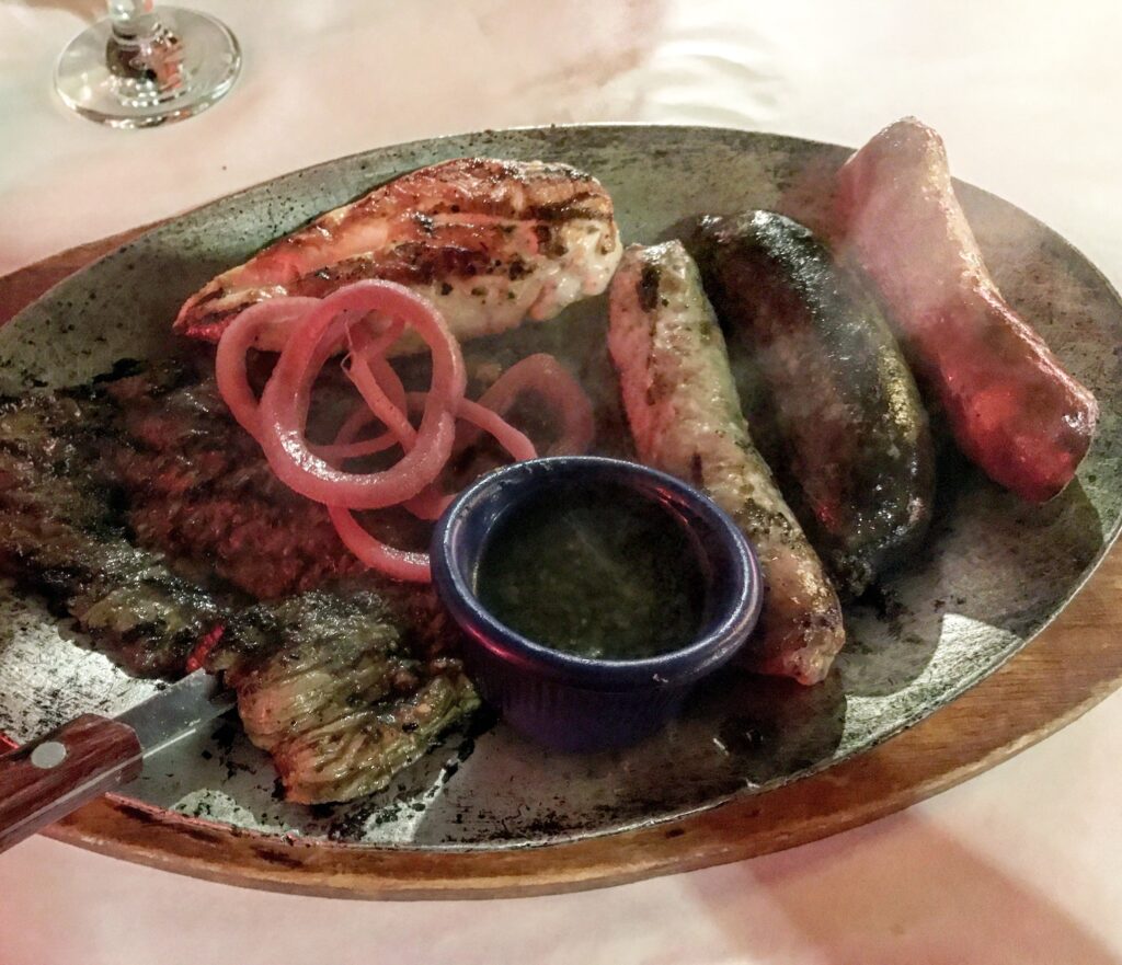 Parrillada (mixed grill) from Cabana El Rey in Delray Beach