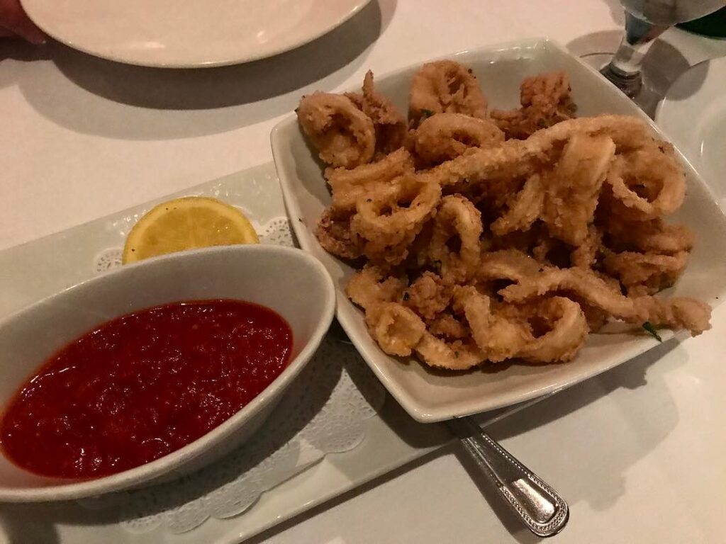 Calamari Fritti from Trevini in Palm Beach