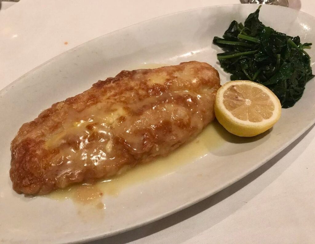 Lemon Sole Francaise from Trevini in Palm Beach 