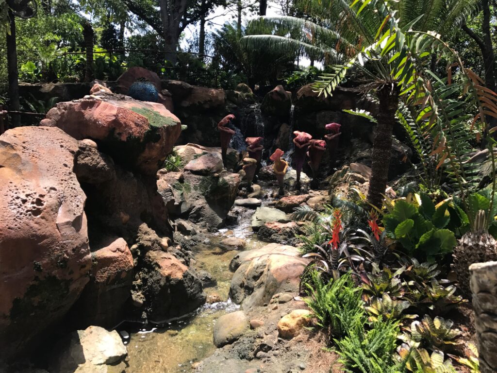 A look at some of the beautiful alien plant life inside Pandora - The World of Avatar at Disney's Animal Kingdom