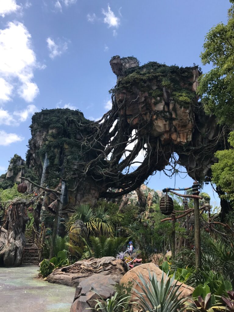 The Floating Mountains inside Pandora - The World of Avatar at Disney's Animal Kingdom