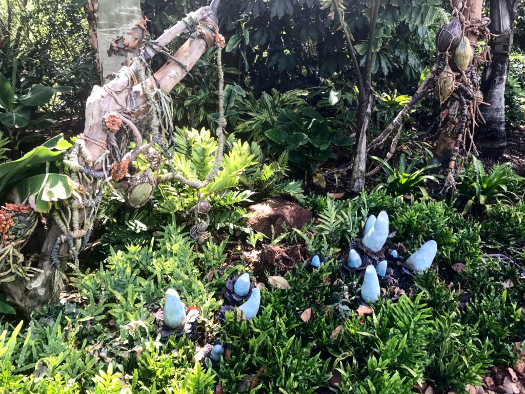 A look at some of the beautiful alien plant life inside Pandora - The World of Avatar at Disney's Animal Kingdom