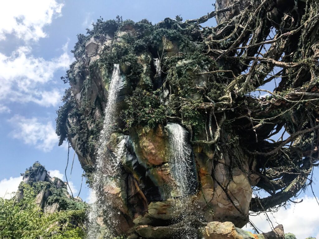 The Floating Mountains inside Pandora - The World of Avatar at Disney's Animal Kingdom