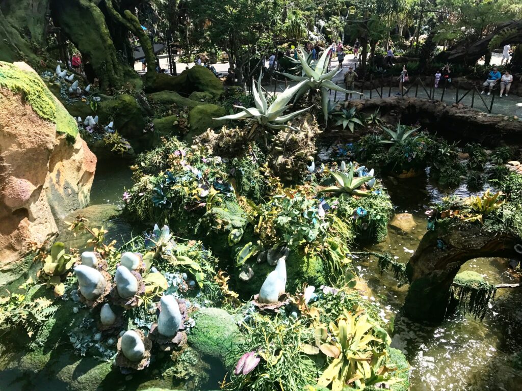 A look at some of the beautiful alien plant life inside Pandora - The World of Avatar at Disney's Animal Kingdom