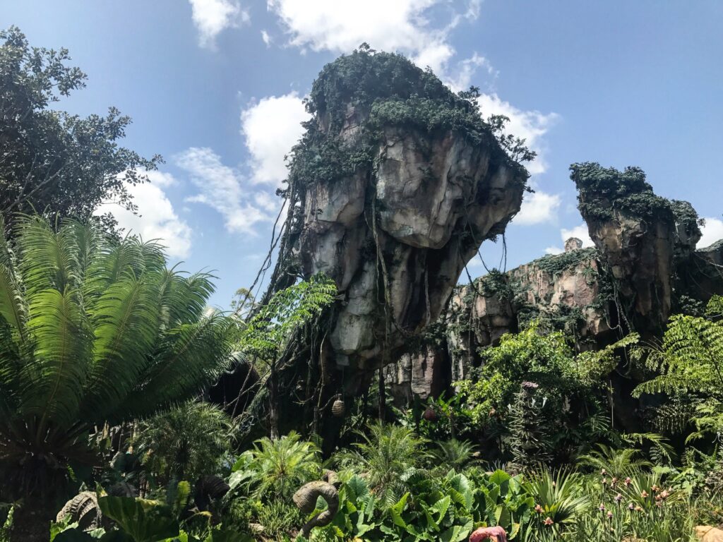 The Floating Mountains inside Pandora - The World of Avatar at Disney's Animal Kingdom