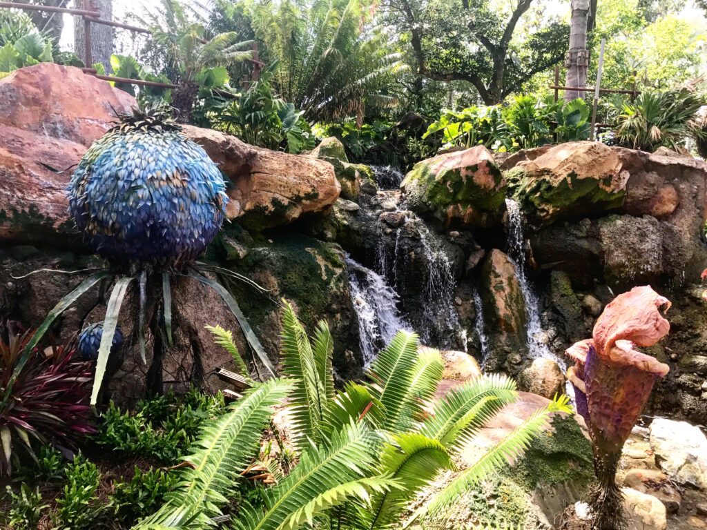 A look at some of the beautiful alien plant life inside Pandora - The World of Avatar at Disney's Animal Kingdom