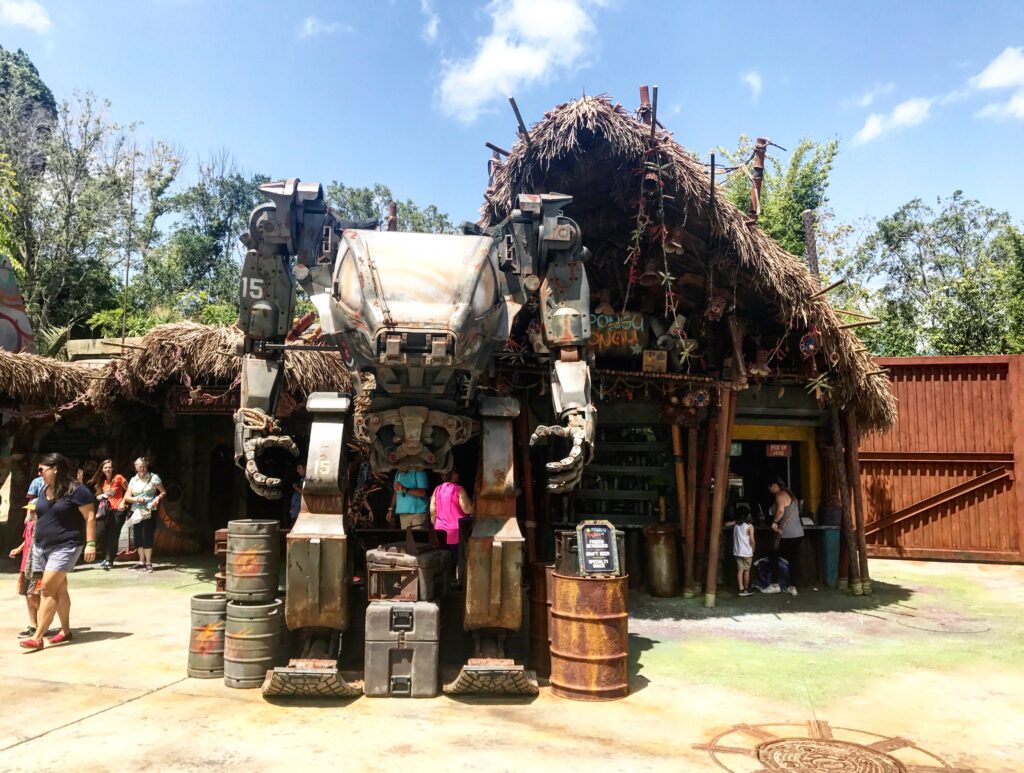 Pongo Pongo a quick service refreshment stand inside Pandora - The World of Avatar at Disney's Animal Kingdom
