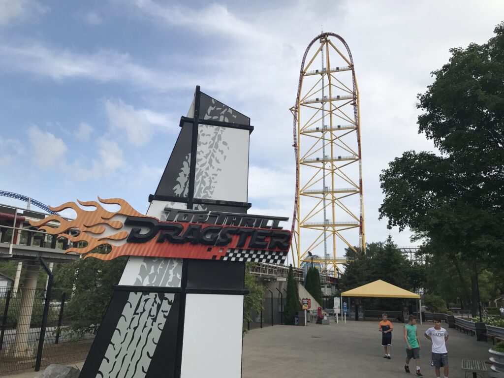 Top Thrill Dragster at Cedar Point