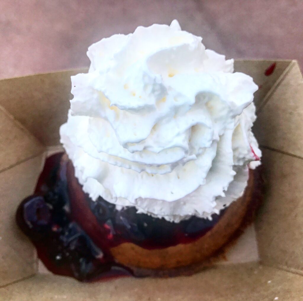 Belgian Waffle with Berry Compote from the Epcot International Food & Wine Festival