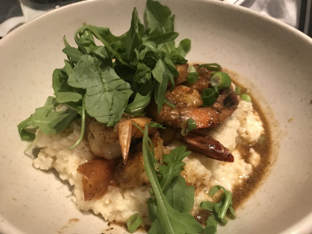 Shrimp and Grits from Highball & Harvest in Orlando