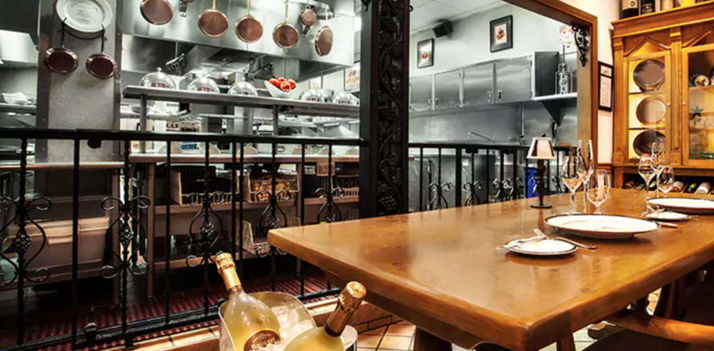 The Chef's Table at Victoria & Alberts in Disney's Grand Floridian Resort & Spa. Photo credit: Disney