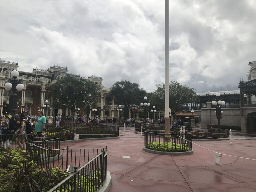 The Magic Kingdom was slow on the morning of Saturday September 9th as the park prepared for Hurricane Irma