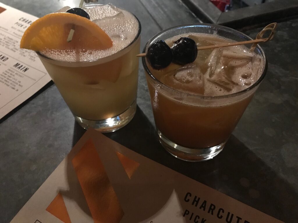 Cocktails from Slate in Orlando