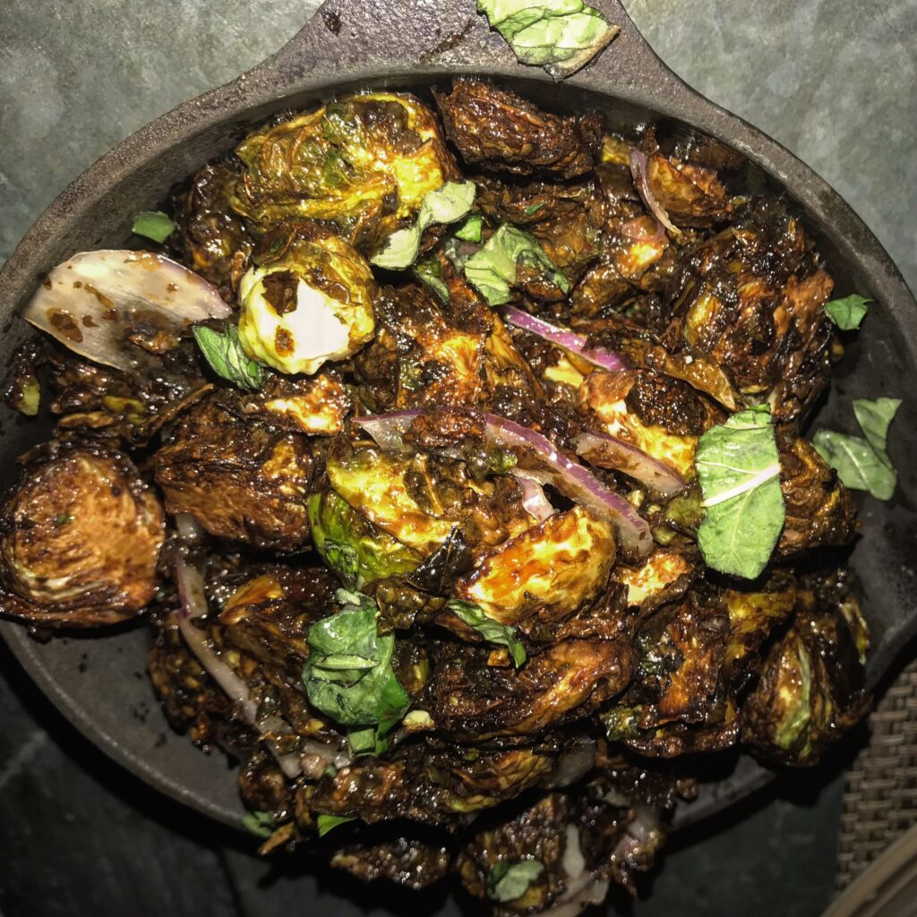 Roasted Brussels Sprouts from Slate in Orlando