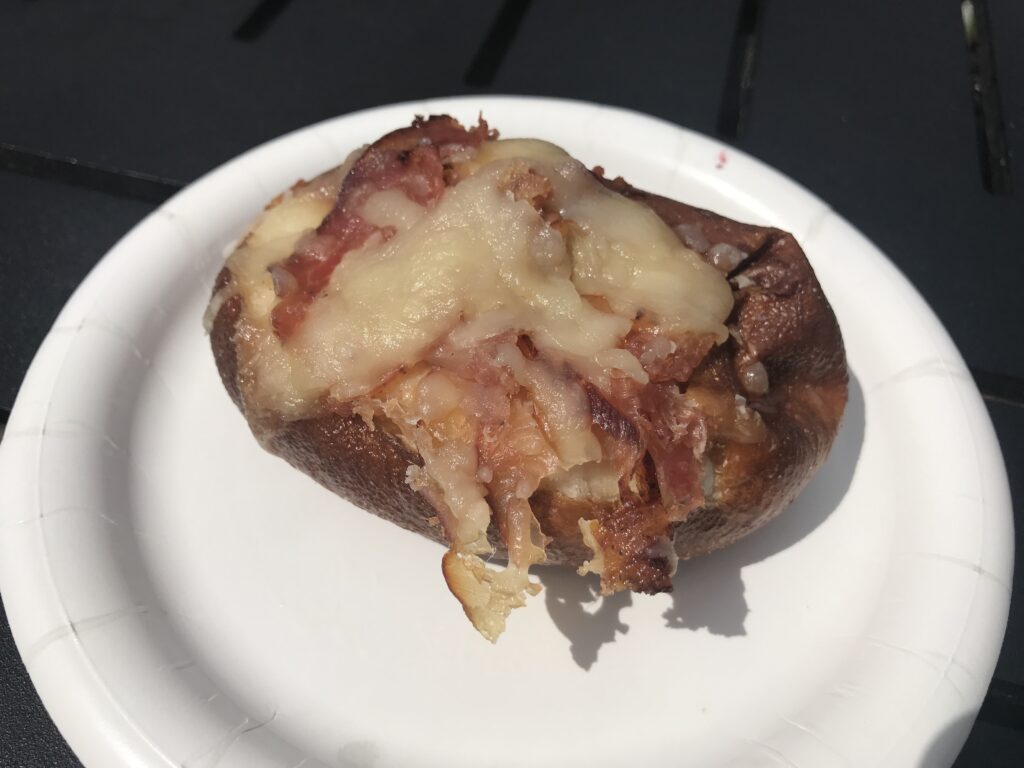 Toasted Pretzel Bread from Germany at the Epcot International Flower & Garden Festival