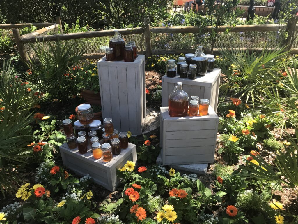 The Honey Bee-stro Garden at the 2018 Epcot International Flower & Garden Festival
