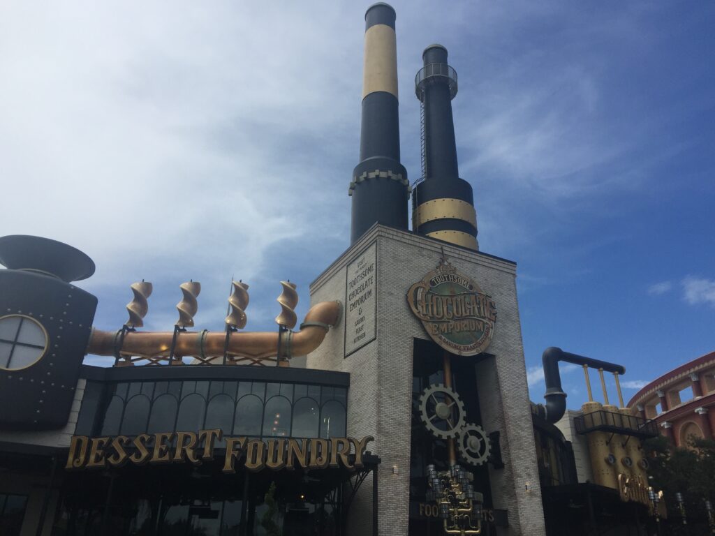 The Toothsome Chocolate Emporium and Dessert Foundry at Universal Studios Orlando