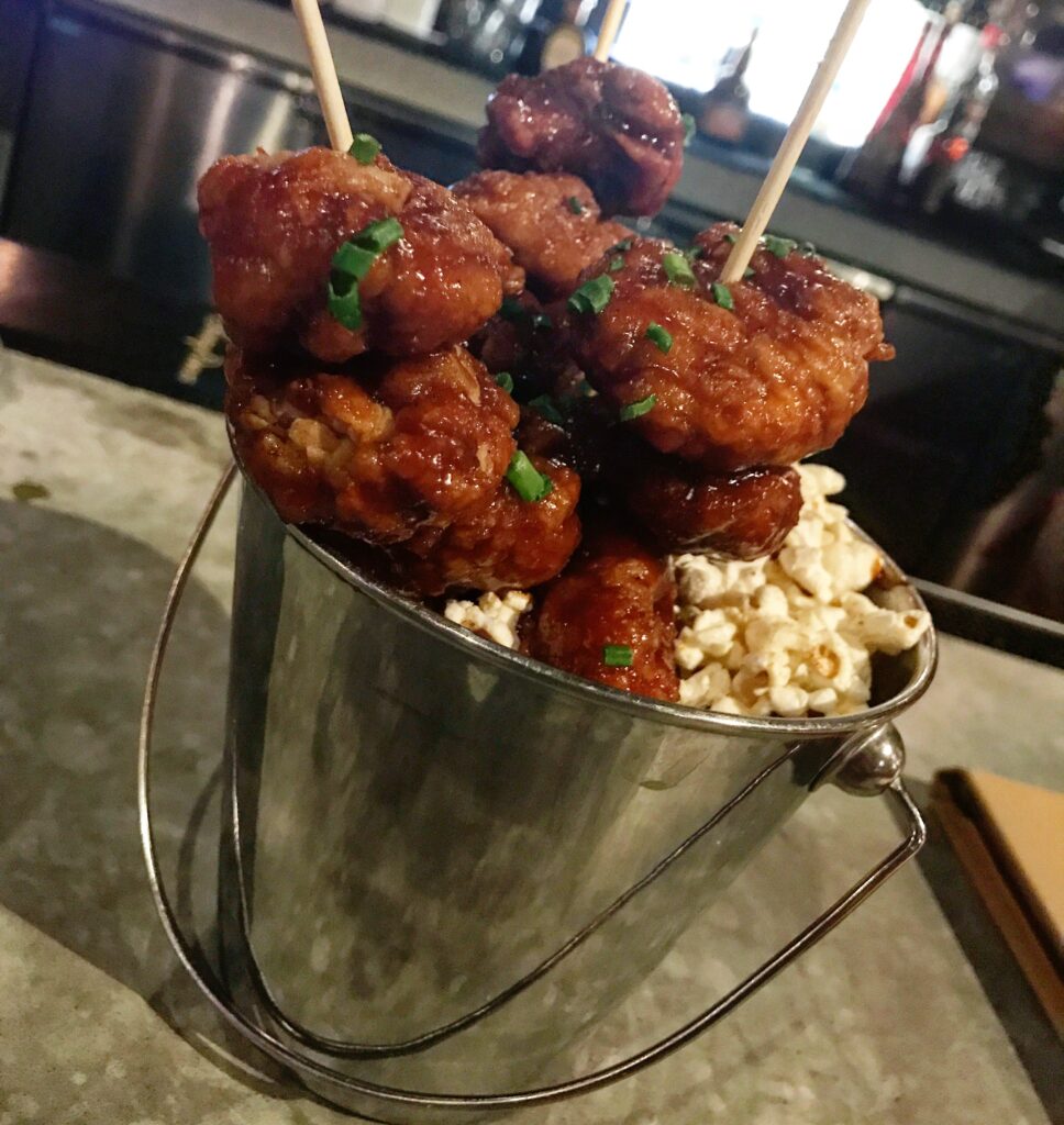 Nang Tao Spicy Popcorn Chicken from Jock Lindsey's Hangar Bar at Disney Springs in Orlando