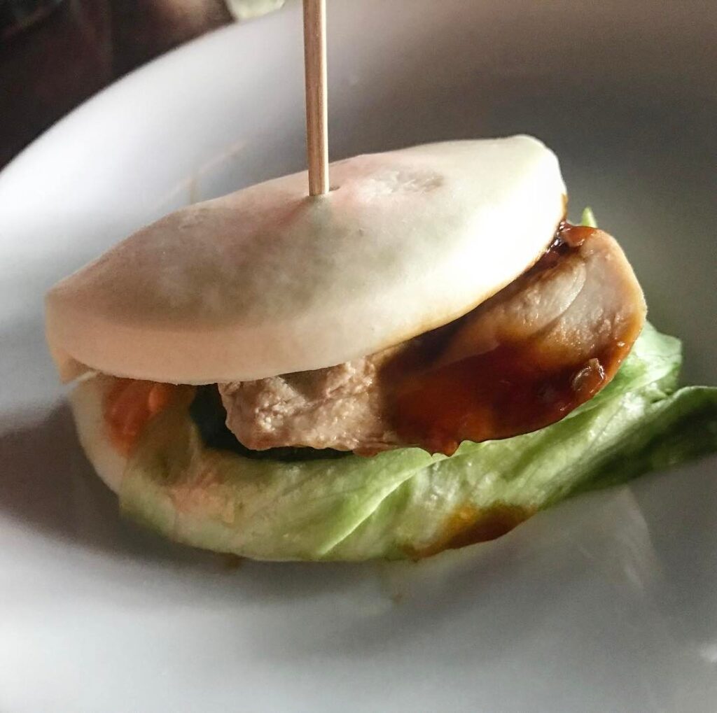 Chicken Bao Bun from Morimoto Asia at Disney Springs in Orlando