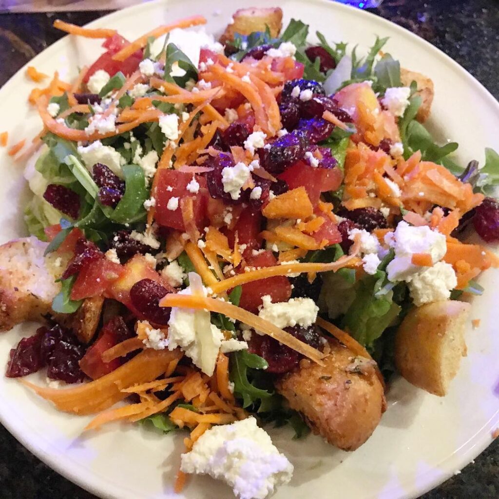 House Salad from the Hard Rock Cafe at Universal CityWalk in Orlando