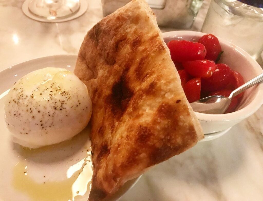 Caprese salad from Enzo's Hideaway at Disney Springs in Orlando