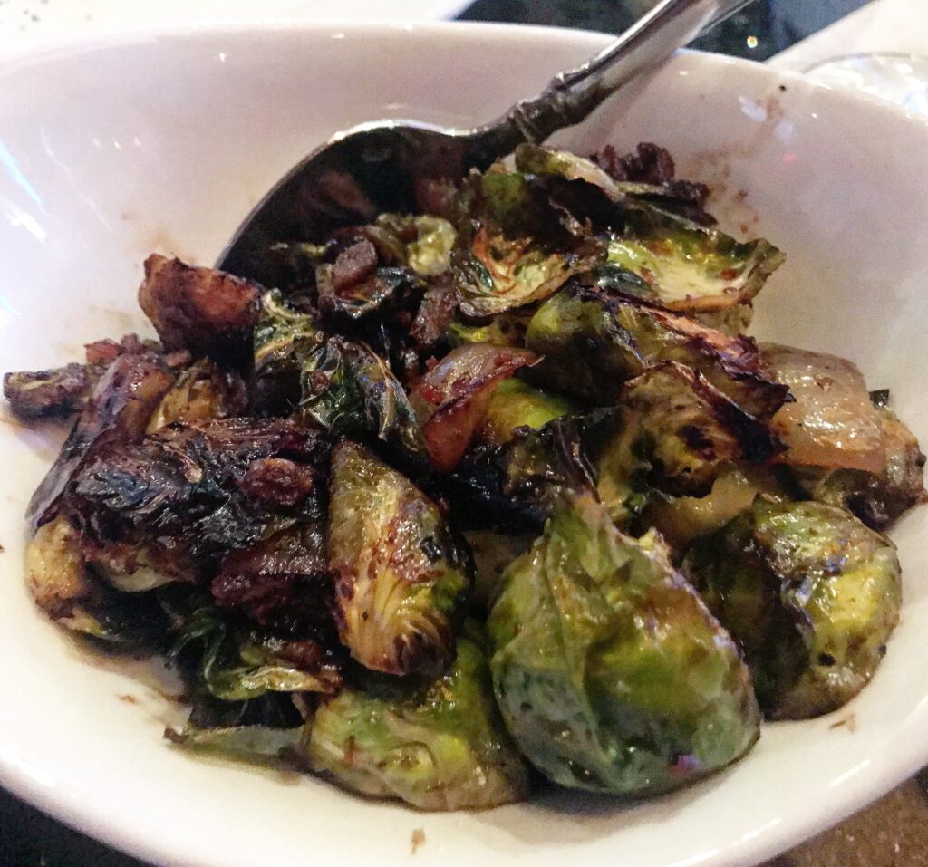 Brussel Sprouts with Bacon from Ocean Prime in Orlando