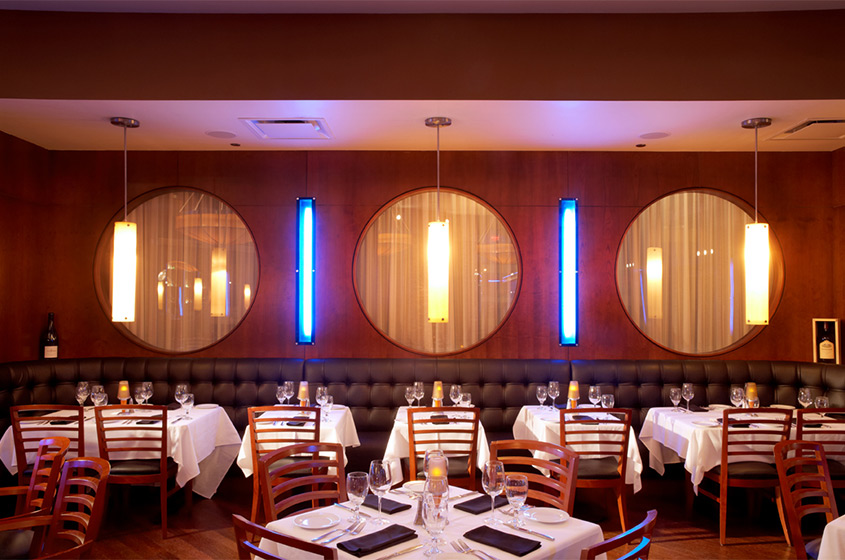 The dining room at Ocean Prime in Orlando. Photo credit: Ocean Prime