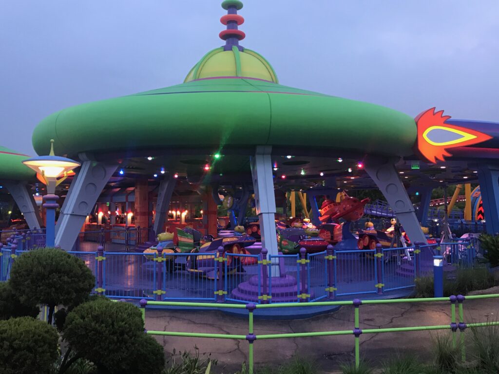 Alien Swirling Saucers in Toy Story Land at Disney's Hollywood Studios